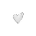Simple Medium Slim Heart Charm