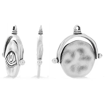 Big Engraved Eye Charm