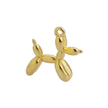 Metal Dog Baloon Charm