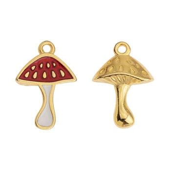 Red Mushroom Charm