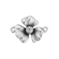 Medium Vintage Flower Charm