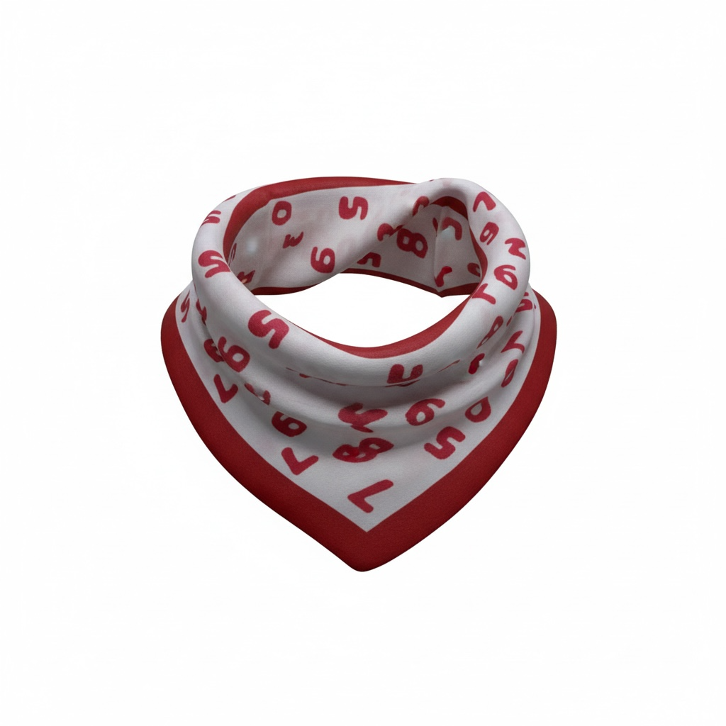 Number Scarf