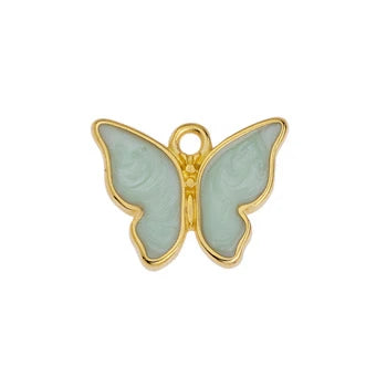 Nacre Butterfly Charm