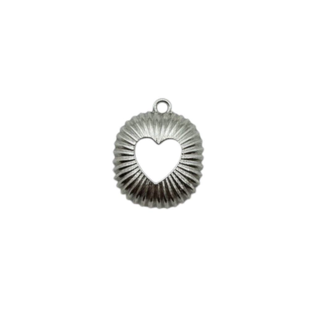 Empty Heart Charm