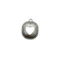 Empty Heart Charm