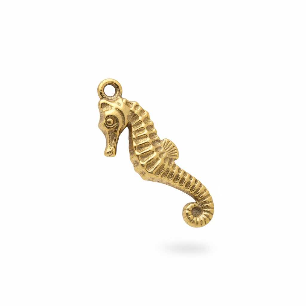 Medium Seahorse Charm